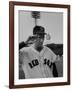 Red Sox Player Ted Williams Suited Up for Playing Baseball-Ralph Morse-Framed Premium Photographic Print