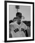 Red Sox Player Ted Williams Suited Up for Playing Baseball-Ralph Morse-Framed Premium Photographic Print