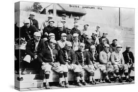 Red Sox Team, Baseball Photo - Hot Springs, AR-Lantern Press-Stretched Canvas