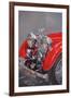 Red Sp.25 Alvis-Peter Miller-Framed Giclee Print