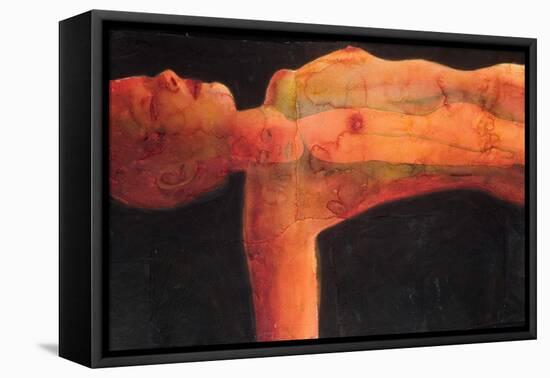 Red Spot-Graham Dean-Framed Stretched Canvas