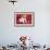 Red Spotted Pet Bed With Little Jack Russel Puppy-Ivonnewierink-Framed Photographic Print displayed on a wall