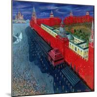 Red Square, 1988-Tamas Galambos-Mounted Giclee Print