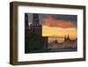 Red Square at Dusk.-Jon Hicks-Framed Photographic Print