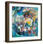 Red Square in Moscow, 1916-Wassily Kandinsky-Framed Giclee Print