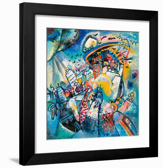 Red Square in Moscow, 1916-Wassily Kandinsky-Framed Giclee Print