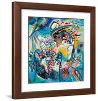 Red Square in Moscow, 1916-Wassily Kandinsky-Framed Giclee Print