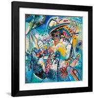 Red Square in Moscow, 1916-Wassily Kandinsky-Framed Giclee Print