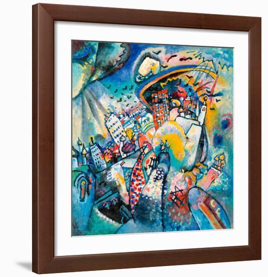 Red Square in Moscow, 1916-Wassily Kandinsky-Framed Giclee Print