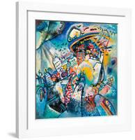 Red Square in Moscow, 1916-Wassily Kandinsky-Framed Giclee Print