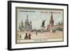 Red Square in Moscow-null-Framed Giclee Print