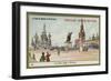 Red Square in Moscow-null-Framed Giclee Print