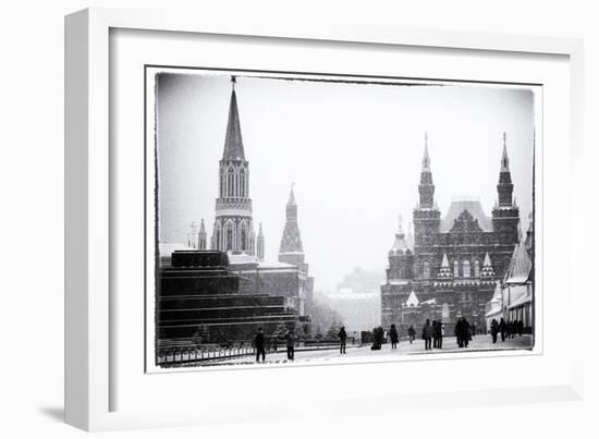 Red Square, Moscow, Russia-Nadia Isakova-Framed Photographic Print