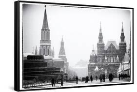 Red Square, Moscow, Russia-Nadia Isakova-Framed Stretched Canvas