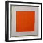 Red Square. Painting Realism of A Peasant in Two Dimensions-Kazimir Severinovich Malevich-Framed Giclee Print