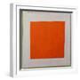 Red Square. Painting Realism of A Peasant in Two Dimensions-Kazimir Severinovich Malevich-Framed Giclee Print