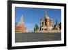 Red Square, St. Basil's Cathedral and the Saviour's Tower of the Kremlin, UNESCO World Heritage Sit-Miles Ertman-Framed Photographic Print