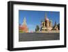 Red Square, St. Basil's Cathedral and the Saviour's Tower of the Kremlin, UNESCO World Heritage Sit-Miles Ertman-Framed Photographic Print