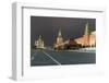 Red Square, St. Basil's Cathedral, Lenin's Tomb and walls of the Kremlin, UNESCO World Heritage Sit-Miles Ertman-Framed Photographic Print