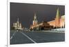 Red Square, St. Basil's Cathedral, Lenin's Tomb and walls of the Kremlin, UNESCO World Heritage Sit-Miles Ertman-Framed Photographic Print