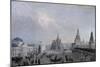 Red Square with Cathedral of Protection of Most Holy Theotokos on Moat or Saint Basil's Cathedral-null-Mounted Giclee Print