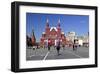 Red Square with State Historical Museum, Moscow, Russia-null-Framed Art Print