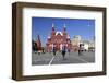 Red Square with State Historical Museum, Moscow, Russia-null-Framed Art Print