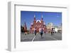 Red Square with State Historical Museum, Moscow, Russia-null-Framed Art Print