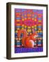 Red Squirrel, 2014-Jane Tattersfield-Framed Giclee Print