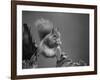 Red Squirrel Balancing on Pine Stump, Norway-Niall Benvie-Framed Photographic Print