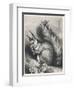 Red Squirrel Eating a Nut-Harrison Weir-Framed Photographic Print