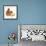 Red Squirrel-Peggy Harris-Framed Giclee Print displayed on a wall