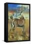 Red Stag, detail from Gathering Deer, 1998-Mark Adlington-Framed Stretched Canvas