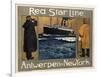 Red Star Line, 1908-Henri Cassiers-Framed Giclee Print