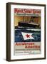 Red Star Line, Antwerpen America, c.1899-null-Framed Giclee Print