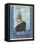 Red Star Lines, Cruise Ships, Ocean Liners, USA, 1930-null-Framed Stretched Canvas