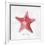 Red Starfish-Eva Watts-Framed Art Print