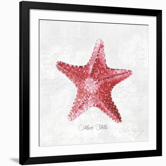 Red Starfish-Eva Watts-Framed Art Print