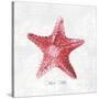 Red Starfish-Eva Watts-Stretched Canvas