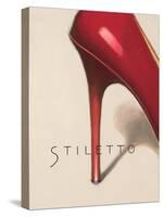 Red Stiletto-Marco Fabiano-Stretched Canvas