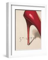 Red Stiletto-Marco Fabiano-Framed Art Print