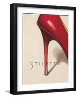 Red Stiletto-Marco Fabiano-Framed Art Print