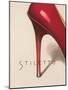 Red Stiletto-Marco Fabiano-Mounted Art Print