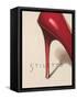 Red Stiletto-Marco Fabiano-Framed Stretched Canvas