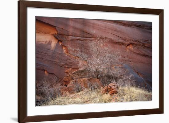 Red Stone-Andrew Geiger-Framed Giclee Print