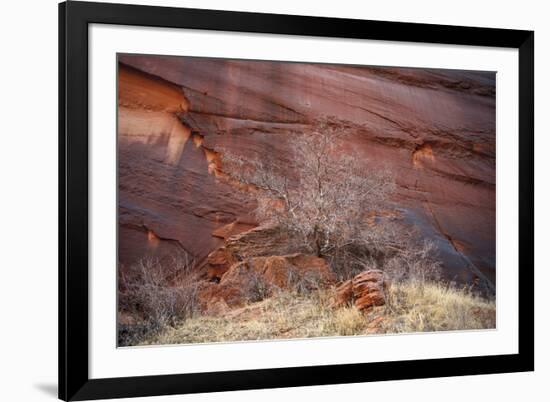 Red Stone-Andrew Geiger-Framed Giclee Print