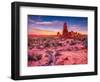 Red Stones-Marco Carmassi-Framed Photographic Print