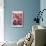 Red Succulents New Born 1-Urban Epiphany-Mounted Art Print displayed on a wall
