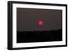 Red Sun, Morning in October, Southern Finland-Paivi Vikstrom-Framed Photographic Print