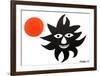 Red Sun-Alexander Calder-Framed Collectable Print